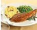 Gourmet Food : Blackened Catfish w/Garlic Mashed Potatoes & Peas w/Carrots