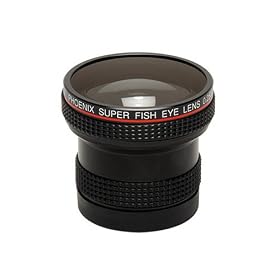 Phoenix 0.25X Super Fisheye Converter w 49,52,55 and 58mm adptrs. by 