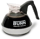 Bunn 6100 12-Cup Easy Pour Replacement Decanter, Black