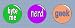 Novelty Glass Expression Magnets (3 pack) - Byte Me, Nerd & Geek