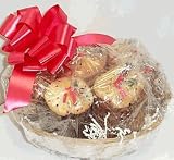 Gourmet Food : 4 Pound Assorted Cookie Basket No Handle
