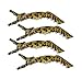 Leopard Croc Clips Colortrak Safari Collection 4 Clips