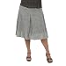 Women’s Plus Size Merona® Woven Voile Burnout Skirt - Gray Squirrel