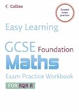 GCSE Maths Exam Practice Workbook for AQA A: Foundation (Easy Learning)