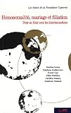 Revue Editions Syllepse  / Homosexualité, mariage et filiation : Pour en finir avec les discriminations