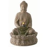 Brunnen "Buddah" H 50 x B 35 x T 35 cm Preisvergleich