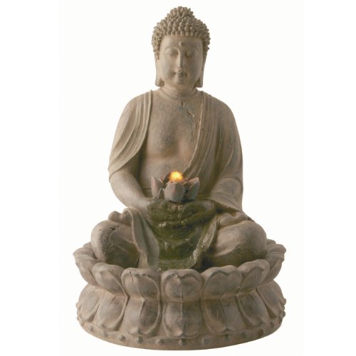 Kare 72160 Brunnen Sitting Buddha Mittel Preisvergleich