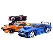 Jada Battle Machines Laser Tag 2 pack Mustang and Camaro
