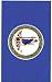 Virginia State Garden Size Applique Flag