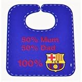 FC BARCELONA MUM & DAD BIB (BARP012) by Barcelona F.C.