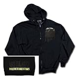 FEAR BEFORE THE MARCH OF FLAMES - Coffin - Black Zip Up Hoodie