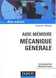 M�canique g�n�rale : Aide-m�moire