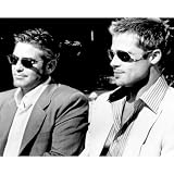 (9x11) George Clooney & Brad Pitt (Ocean's Eleven) Photo Print Movie Poster