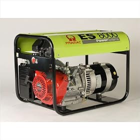 Pramac 04303 ES 8000 ALT 8000 Watt Portable Gas Generator with Manual Start