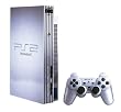 Silver Sony PS2 Console with one controller
