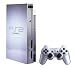 Silver Sony PS2 Console with one controller