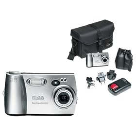 Kodak EasyShare DX4900 4MP Digital Camera w/ 2x Optical Zoom and Travel Kit Value Pack