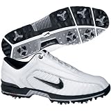 Nike 2010 Air Zoom Elite II Golf Shoes, White/Gunmetal-White, 11 W