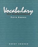 Vocabulary for Achievement: Course 5