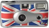Electronics : EZ Snap Single Use Camera with Flash 24+3 exp. Union Jack
