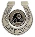 Mens "Lady Luck Spinner" Metal Spinning Belt Buckle