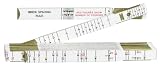Lufkin 636 6 Brick Masons Wood Folding Rule