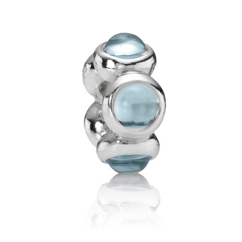 Pandora Damen Bead Silber mit Steinen 790538BTP Preisvergleich