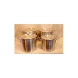 Review Cajun Cookware  / Cajun Cookware Four Piece Aluminum Stock Pot Set