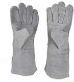13" Heat Resistant Melting Furnace Gloves Refining Casting Gold Silver Copper