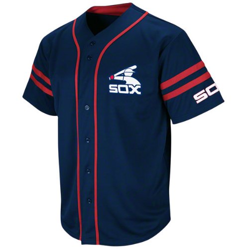 Chicago White Sox Cooperstown Navy Heater Fashion Jersey