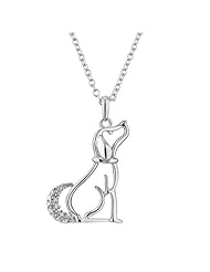 ASPCA(R) TenderVoices(R) Diamond Dog Pendant 1/15ctw