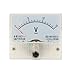 Amico 85C1 Fine Tuning Dial Analog Volt Panel Meter Gauge DC 0-15V  : image