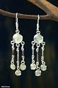 Moonstone earrings, 'Dreamer'