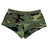 3476 Women's Woodland ''Booty Camp'' Booty Shorts