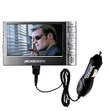 Rapid Car Auto Charger for the Archos 504 WiFi - Gomadic Brand w TipExchange Technology