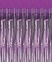 Purple Shimmer Curtain - Purple 8' drop shimmer curtain - great stage decoration or entrance
