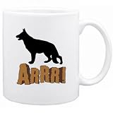 New  German Shepherd ... Arrrrr!!!  Mug Dog