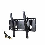 VideoSecu Universal Tilting Wall Mount Free 6ft HDMI Cable for 37,42,46,47,52,55,58 inch Plasma/LCD HDTV C83