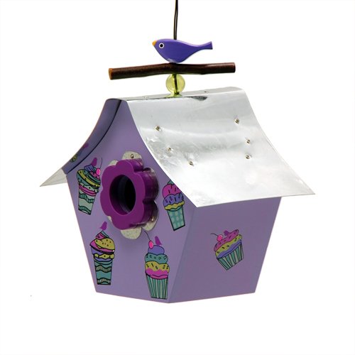 Rossos International Cup Cake Chic Birdhouse