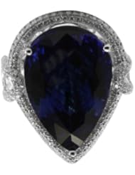 18K Tanzanite Ring with diamonds (NEW ARRIVAL)