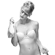 Warner's Women's Satin Tuxedo Convertible Strapless Contour Underwire Bra #1123