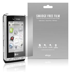 elago Smudge Free Film Set for LG Dare + Microfiber Cleaner