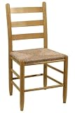 Boone Chair Rush Medium Oak