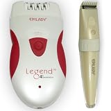 Epilady Legend 4th Generation Epilator Hair Remover Epilady Lady B Bikini Trimmer includes Illuminated Magnifier