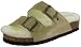 BEARPAW Sunflower Womens Slip-On Shoes Sand Sandals Genuine Sheepskin Lined Suede Black