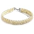 14 + 3 Inch Extension Double Row Cultured Freshwater Pearl Choker Necklace