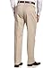 Haggar mens Work to Weekend No Iron Twill Pleat Front - Regular and Big & Tall Sizes dress pants, Khaki, 40W x 32L US