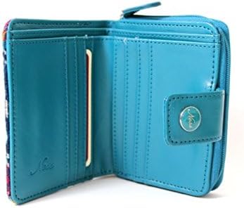 Stylish Ness Sydney Purse in Newhaven Blue Red and Yellow Traditional Tartan Check Tweed