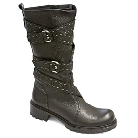 Fendi Black Pebbled Leather Size 41 Ladies Boots 8W2431NDUF0QA1