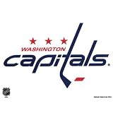 Washington Capitals Official Logo 4"x6" Ultra Decal Window Cling